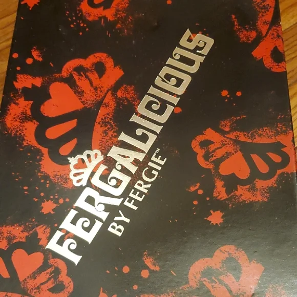 Fergalicious Black Wedge Peep-Toe Shoes - Picture 2 of 15